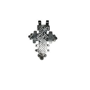 Desert Designs Ethiopian Cross Pendant Vintage Handmade Christian Medal
